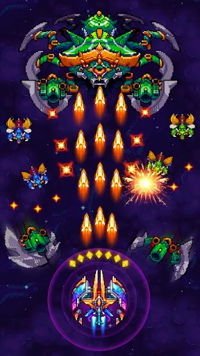 Скриншот 3 — Galaxiga: Galaxy Arcade Game