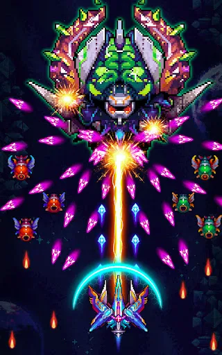 Скриншот 8 — Galaxiga: Galaxy Arcade Game
