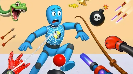 Скриншот 1 — Игра «Круши кукольные кости»