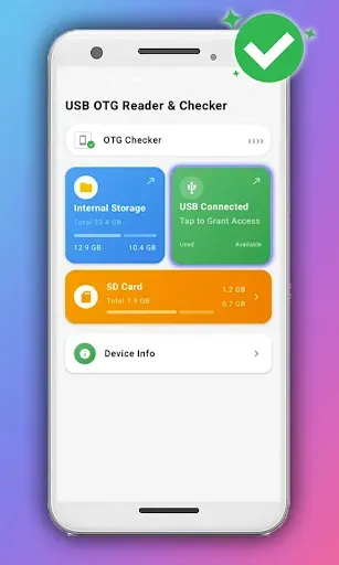 Скриншот 4 — USB OTG Reader & Checker