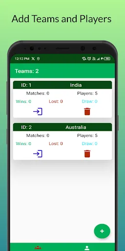 Скриншот 6 — Cricket: Local match scorebook