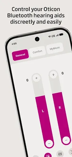 Скриншот 1 — Oticon Companion