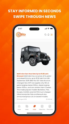 Скриншот 6 — OTITO: News In Just 2 Lines