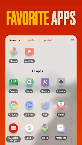 Скриншот 1 — Octopi Launcher