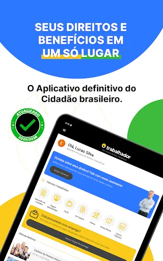 Скриншот 8 — O Trabalhador: Direitos, Vagas