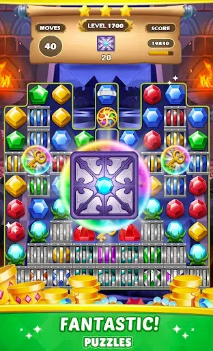Скриншот 4 — Jewels Planet - Match 3 Games