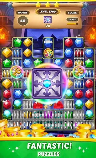 Скриншот 7 — Jewels Planet - Match 3 Games