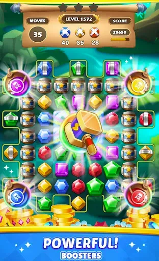 Скриншот 8 — Jewels Planet - Match 3 Games