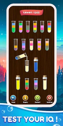 Скриншот 3 — Water Sort Puzzle - Premium