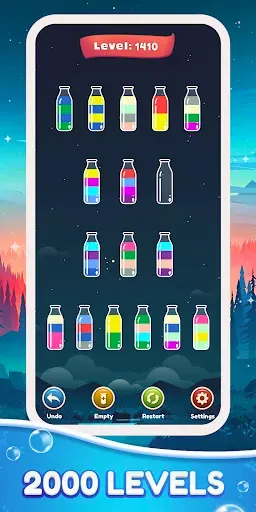 Скриншот 5 — Water Sort Puzzle - Premium