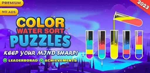Скриншот 6 — Water Sort Puzzle - Premium