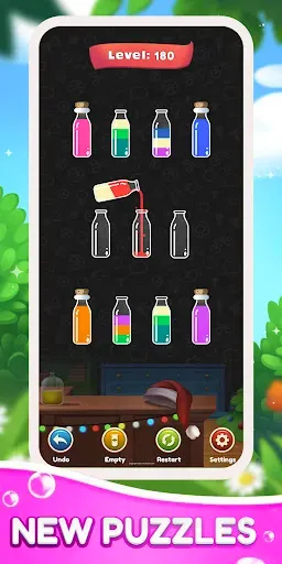 Скриншот 8 — Water Sort Puzzle - Premium