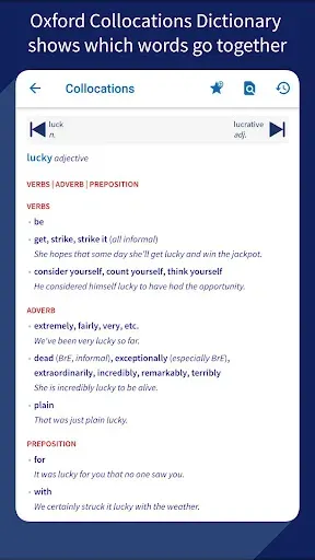 Скриншот 6 — Oxford Advanced Learner's Dict