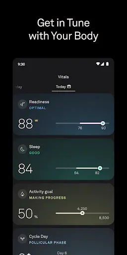 Скриншот 2 — Oura