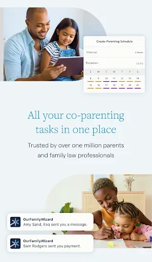 Скриншот 2 — OurFamilyWizard Co-Parent App