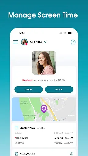 Скриншот 1 — OurPact – Parental Control App