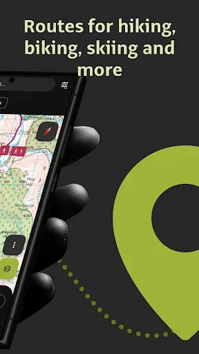 Скриншот 2 — Outdooractive. Hike and Ride
