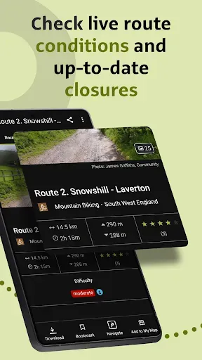 Скриншот 5 — Outdooractive. Hike and Ride