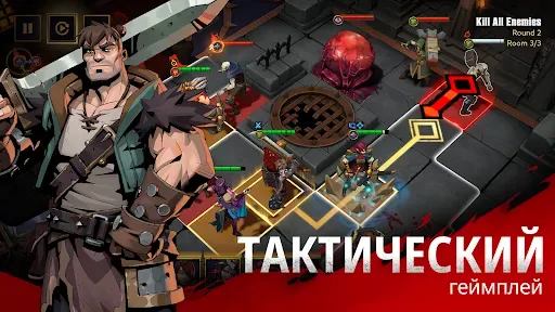 Скриншот 3 — Grimguard Tactics: Fantasy RPG