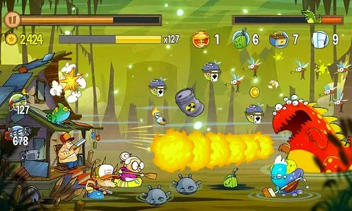 Скриншот 5 — Swamp Attack