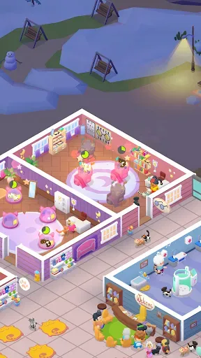Скриншот 2 — Idle Pet Shelter - Cat Rescue