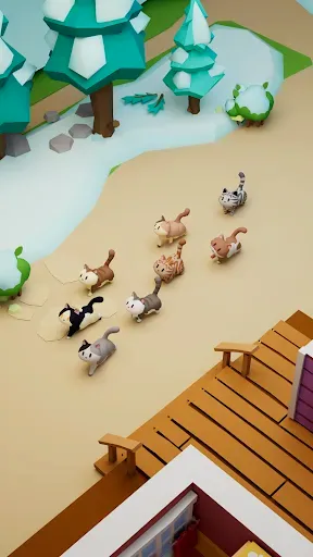 Скриншот 3 — Idle Pet Shelter - Cat Rescue