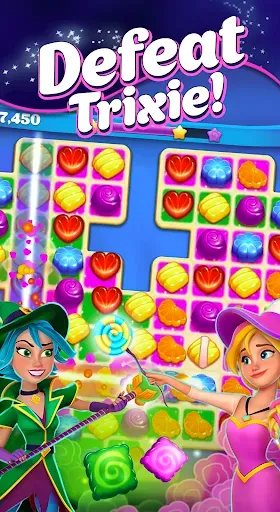 Скриншот 5 — Crafty Candy - Match 3 Game