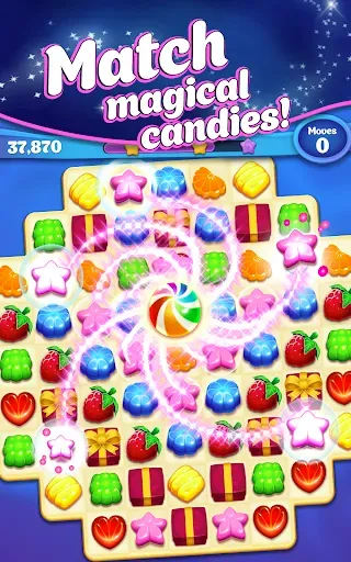 Скриншот 8 — Crafty Candy - Match 3 Game