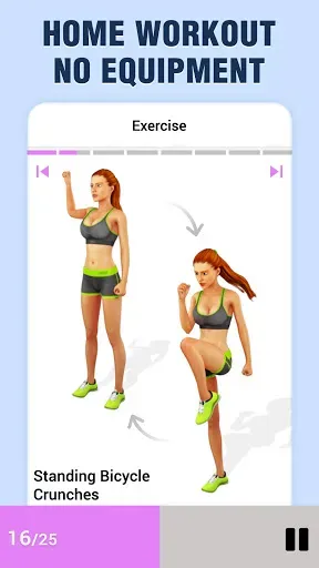 Скриншот 3 — Abs Workout - тонкая талия
