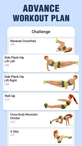 Скриншот 4 — Abs Workout - тонкая талия