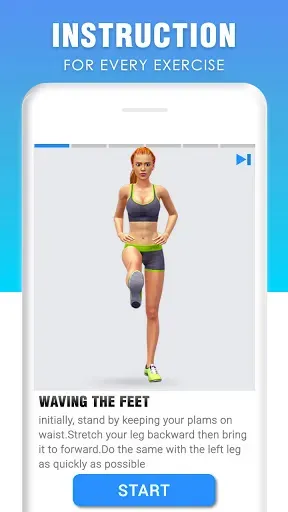 Скриншот 4 — аэробика для похудения дома