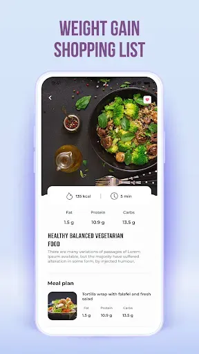 Скриншот 7 — Gain Weight App: Diet Exercise
