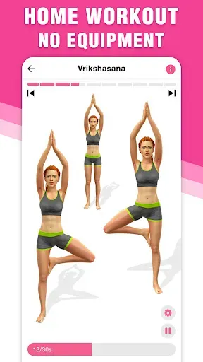 Скриншот 3 — Yoga: приложение для похудения
