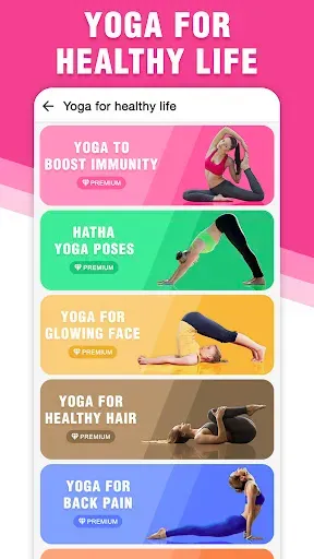 Скриншот 5 — Yoga: приложение для похудения