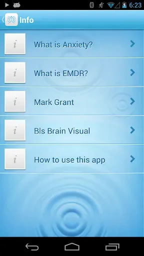Скриншот 1 — Anxiety Release based on EMDR