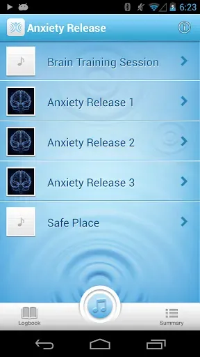 Скриншот 2 — Anxiety Release based on EMDR