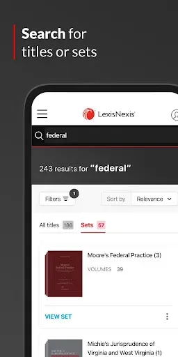 Скриншот 1 — LexisNexis® Digital Library