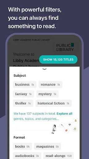 Скриншот 5 — Libby, разработка OverDrive
