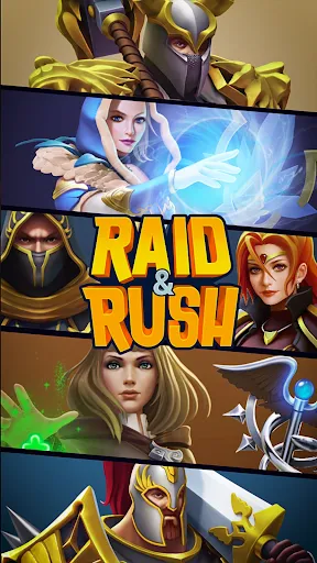 Скриншот 6 — Raid & Rush - Фэнтези рейд РПГ