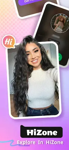 Скриншот 1 — HiZone: Meet. Chat. Dating