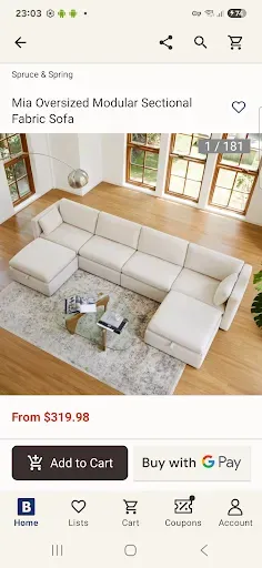 Скриншот 6 — Bed Bath & Beyond