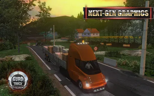 Скриншот 1 — Euro Truck Driver
