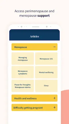 Скриншот 6 — Ovia Cycle & Pregnancy Tracker