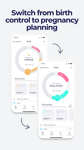 Скриншот 2 — Ovy – Contraception Pregnancy