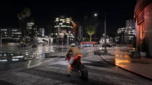 Скриншот 6 — Xtreme Bike Driving Moto Games