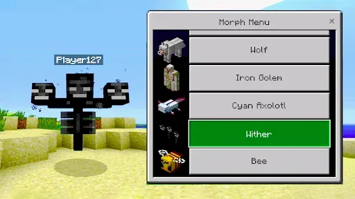 Скриншот 8 — Morph Mod for Minecraft PE