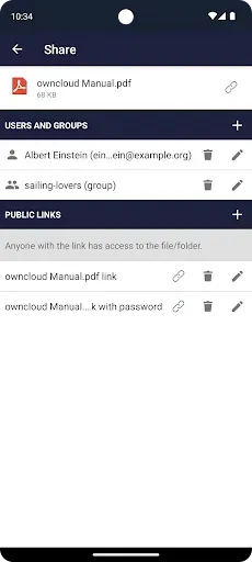 Скриншот 7 — ownCloud