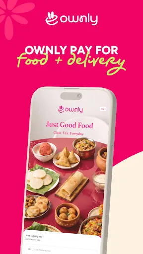 Скриншот 1 — Ownly: Food Delivery App