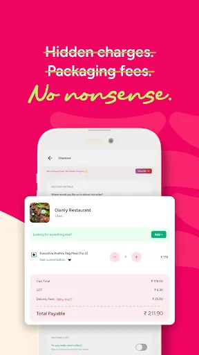 Скриншот 3 — Ownly: Food Delivery App