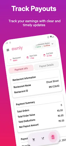 Скриншот 3 — Ownly Restaurant Partner